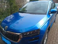 Gebraucht Skoda Karoq Selection 150 PS (110 kW) 2025 Blau SUV