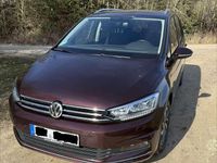 Gebraucht VW Touran Sound 150 PS (110 kW) 2017 Rot Van / Kleinbus