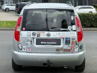 Gebraucht Skoda Roomster Plus Edition 86 PS (63 kW) 2009 Silber Van / Kleinbus