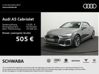 Gebraucht Audi A5 Cabriolet S-Line 204 PS (150 kW) 2021 Daytonagrau perleffekt/verdeck Cabrio