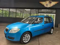 Gebraucht Skoda Roomster 86 PS (63 kW) 2007 Modra ocean/ocean blue (metallic) Van / Kleinbus