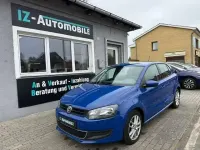 Gebraucht VW Polo Trendline 90 PS (66 kW) 2011 Meerblau Kleinwagen
