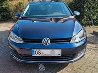 Gebraucht VW Golf VII LOUNGE 125 PS (91 kW) 2015 Blau Limousine