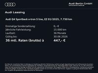 Gebraucht Audi Q4 e-tron 125 kW (170 PS) 2025 Navarrablau metallic SUV