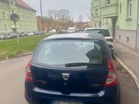 Gebraucht Dacia Sandero 73 PS (53 kW) 2009 Blau Limousine