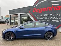 Gebraucht Tesla Model 3 Performance 377 kW (513 PS) 2021 Blau Limousine