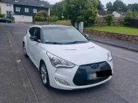 Gebraucht Hyundai Veloster 140 PS (102 kW) 2012 Weiß Kleinwagen