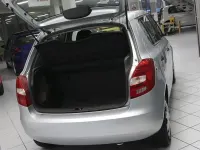 Gebraucht Skoda Fabia 86 PS (63 kW) 2012 Silber Limousine