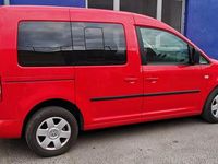 Gebraucht VW Caddy Life 80 PS (58 kW) 2010 Rot Van / Kleinbus