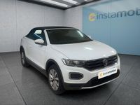 Gebraucht VW T-Roc Cabriolet 150 PS (110 kW) 2022 Weiß Cabrio