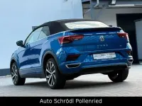 Gebraucht VW T-Roc Cabriolet R-line 190 PS (139 kW) 2020 Blau Cabrio