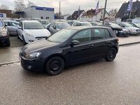 Gebraucht VW Golf VI Comfortline 105 PS (77 kW) 2009 Schwarz Kleinwagen