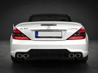 Gebraucht Mercedes SL63 AMG AMG 525 PS (386 kW) 2008 Weiß Cabrio