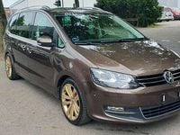 Gebraucht VW Sharan Highline 200 PS (147 kW) 2013 Toffeebraun metallic Van / Kleinbus