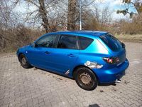Usata Mazda 3 Active 105 CV (77 kW) 2006 Blu Berlina