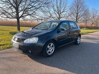 Gebraucht VW Golf V 2005 Schwarz Kleinwagen