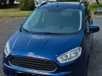 Gebraucht Ford Tourneo Courier Titanium 101 PS (74 kW) 2016 Blau Van / Kleinbus