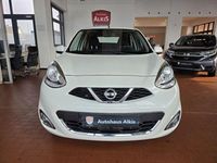 Gebraucht Nissan Micra Acenta 80 PS (58 kW) 2015 White pearl (m) (metallic) Kleinwagen