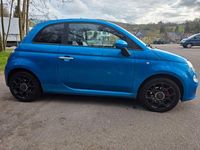 Gebraucht Fiat 500 105 PS (77 kW) 2015 Blau Cabrio