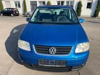 Gebraucht VW Touran Highline 116 PS (85 kW) 2003 Blau Van / Kleinbus