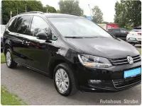 Gebraucht VW Sharan Comfortline 150 PS (110 kW) 2018 Schwarz Van / Kleinbus