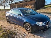 Gebraucht VW Eos 140 PS (102 kW) 2010 Blau Cabrio