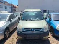 Gebraucht Peugeot Partner 75 PS (55 kW) 2006 Grün Van / Kleinbus