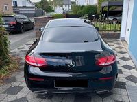 Gebraucht Mercedes C180 AMG 156 PS (114 kW) 2018 Schwarz Coupé