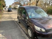 Gebraucht VW Caddy Startline 86 PS (63 kW) 2013 Violet Van / Kleinbus