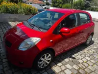 Gebraucht Toyota Yaris 87 PS (63 kW) 2008 Rot Kleinwagen