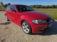 Gebraucht BMW 116 122 PS (89 kW) 2008 Rot Kleinwagen