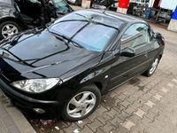 gebraucht Peugeot 206 CC TOP ZUSTAND 1,6 BENZIN TÜV NEU 04/2026 AUS 2 HAND