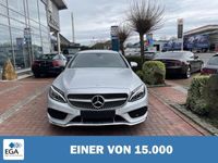 gebraucht Mercedes C400 AMG Line 4Matic LED Navi Luft Sport-Aga