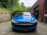 Gebraucht Peugeot 206 CC 109 PS (80 kW) 2001 Blau Cabrio