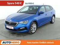 Gebraucht Skoda Scala Clever 110 PS (80 kW) 2022 Blau Kleinwagen