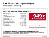 gebraucht Audi Q8 55 TFSI quattro 3x S-Line BuO AHK 21"