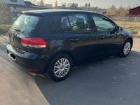 Gebraucht VW Golf VI Trendline 86 PS (63 kW) 2008 Schwarz Kleinwagen