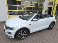 Gebraucht VW T-Roc Cabriolet R-line 150 PS (110 kW) 2021 Weiß Cabrio