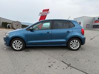 Gebraucht VW Polo Highline 90 PS (66 kW) 2016 Blau Kleinwagen