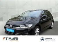Gebraucht VW Polo Style 95 PS (69 kW) 2022 Schwarz Kleinwagen