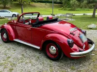 Gebraucht VW Käfer 107 PS (78 kW) 1972 Rot Cabrio
