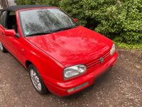 Gebraucht VW Golf Cabriolet 75 PS (55 kW) 1996 Rot Cabrio