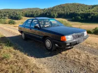 Gebraucht Audi 100 101 PS (74 kW) 1984 Blau Limousine