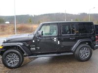 Gebraucht Jeep Wrangler Sahara 272 PS (200 kW) 2024 Black clear coat SUV