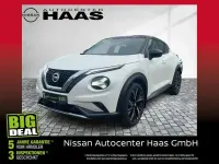 Gebraucht Nissan Juke 114 PS (83 kW) 2021 Pearl white/black m (metallic) SUV