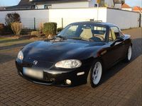 Usata Mazda MX5 110 CV (80 kW) 2003 Nero Cabrio