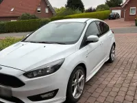 Gebraucht Ford Focus ST-Line 125 PS (91 kW) 2018 Weiß Limousine