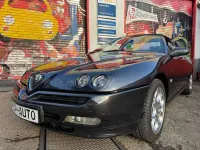 Gebraucht Alfa Romeo Spider 150 PS (110 kW) 2002 Schwarz rockabilly/pergusa/bod Cabrio