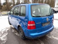 Gebraucht VW Touran Basis 101 PS (74 kW) 2004 Blau Van / Kleinbus