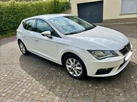 Usata Seat Leon 110 CV (80 kW) 2017 Bianco Berlina